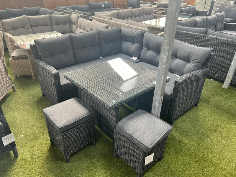 Mini outdoor discount corner sofa